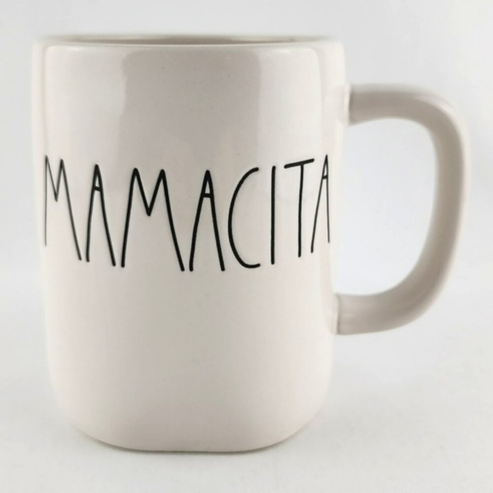 ⭐️2/ $50⭐️  Rae Dunn Artisan Collection White Coffee Tea Mug Mamacita